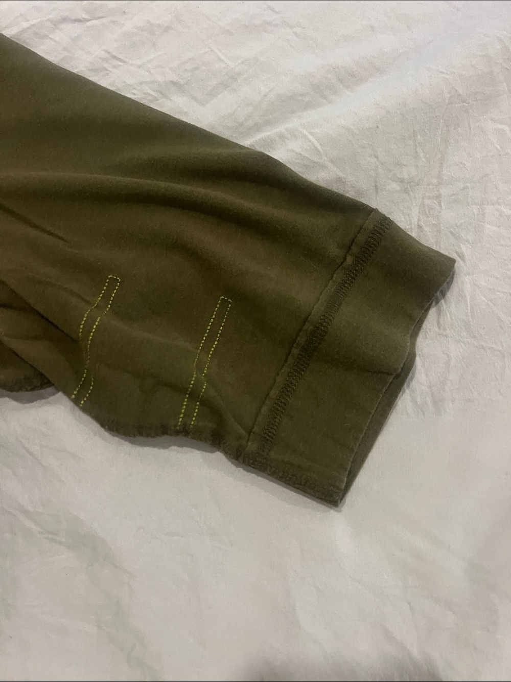 Diesel Olive Green Graphic Short Sleeve Tee - Picture 7 of 12